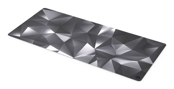 ENDORFY Crystal Black XL Gaming mouse pad Black. Grey. White