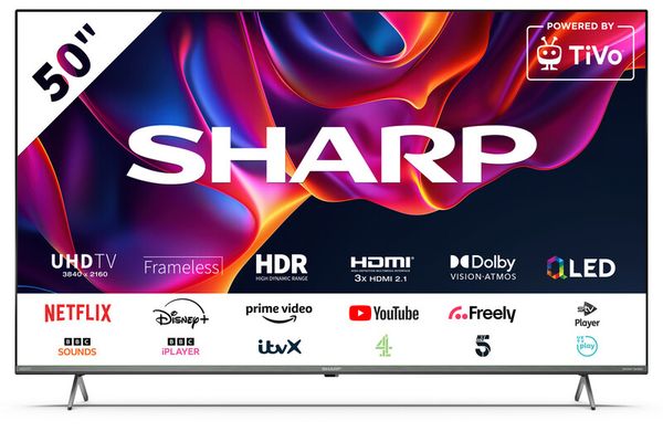 Sharp 4T-C50GM6245KS TV 127 cm (50") 4K Ultra HD Smart TV Wi-Fi Black - Thumbnail 2