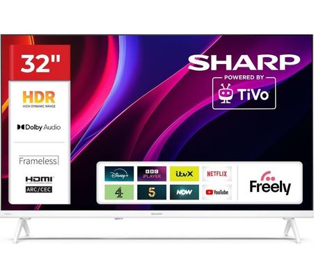 Sharp 1T-C32HE2245KW TV 81.3 cm (32") HD Smart TV Wi-Fi Black - Thumbnail 2
