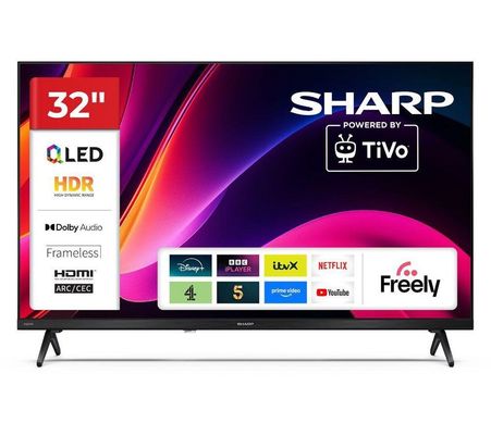 Sharp 1T-C32HE3245KB TV 81.3 cm (32") Full HD Smart TV Wi-Fi Black - Thumbnail 2