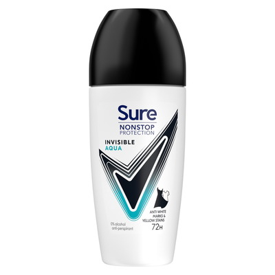 Sure Women Motion Sense AP Deodorant Roll-on 72H Nonstop, Invisible Aqua, 50ml - 1 - Thumbnail 2