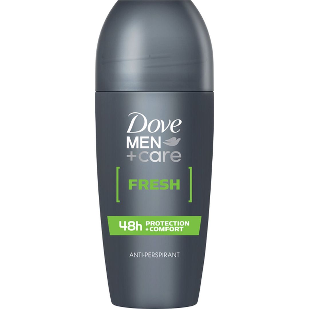 Dove Men Fresh Antiperspirant Roll On 50ml - Grey - Image 1