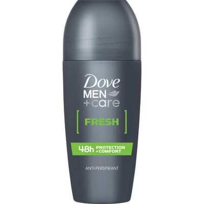 Dove Men Fresh Antiperspirant Roll On 50ml - Grey