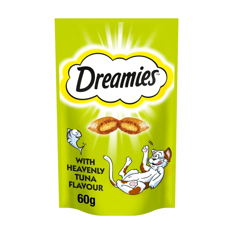 Dreamies Tuna Cat Treats 60g - Image 1