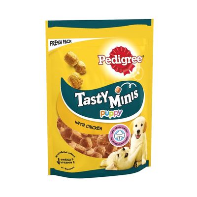 Pedigree Tasty Minis With Chicken Puppy Treats 125g