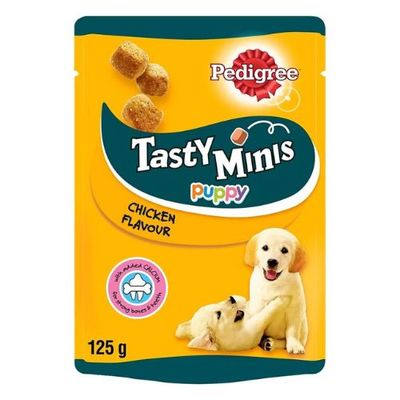 Pedigree Tasty Minis With Chicken Puppy Treats 125g - Thumbnail 2