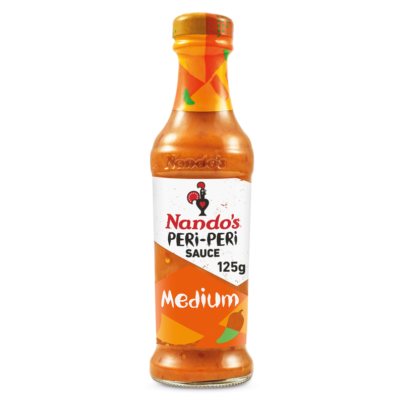 Nando's Medium Peri-Peri Sauce 125g - Image 1