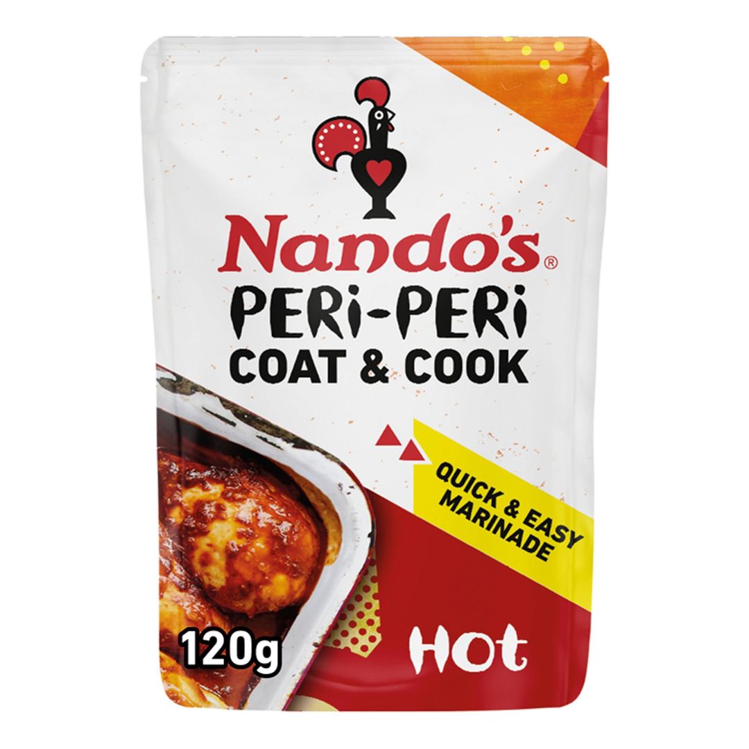 Nando's Peri-Peri Coat & Cook Hot 120g - Image 1