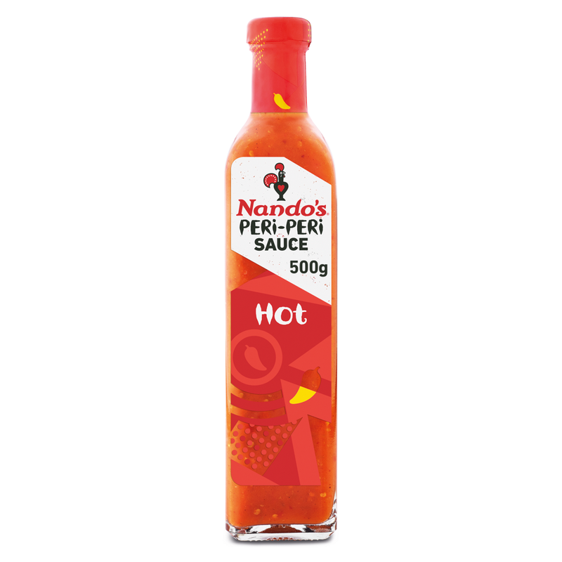 Nando's Hot Peri-Peri Sauce 500g - Image 1
