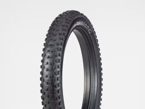 Bontrager Gnarwhal 27.5x4.50 TLR Studdable Fat Bike Tyre Black - Thumbnail 2