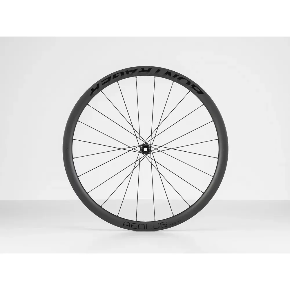 Bontrager Aeolus pro 37mm TLR Disc Road Wheel Black - Image 1