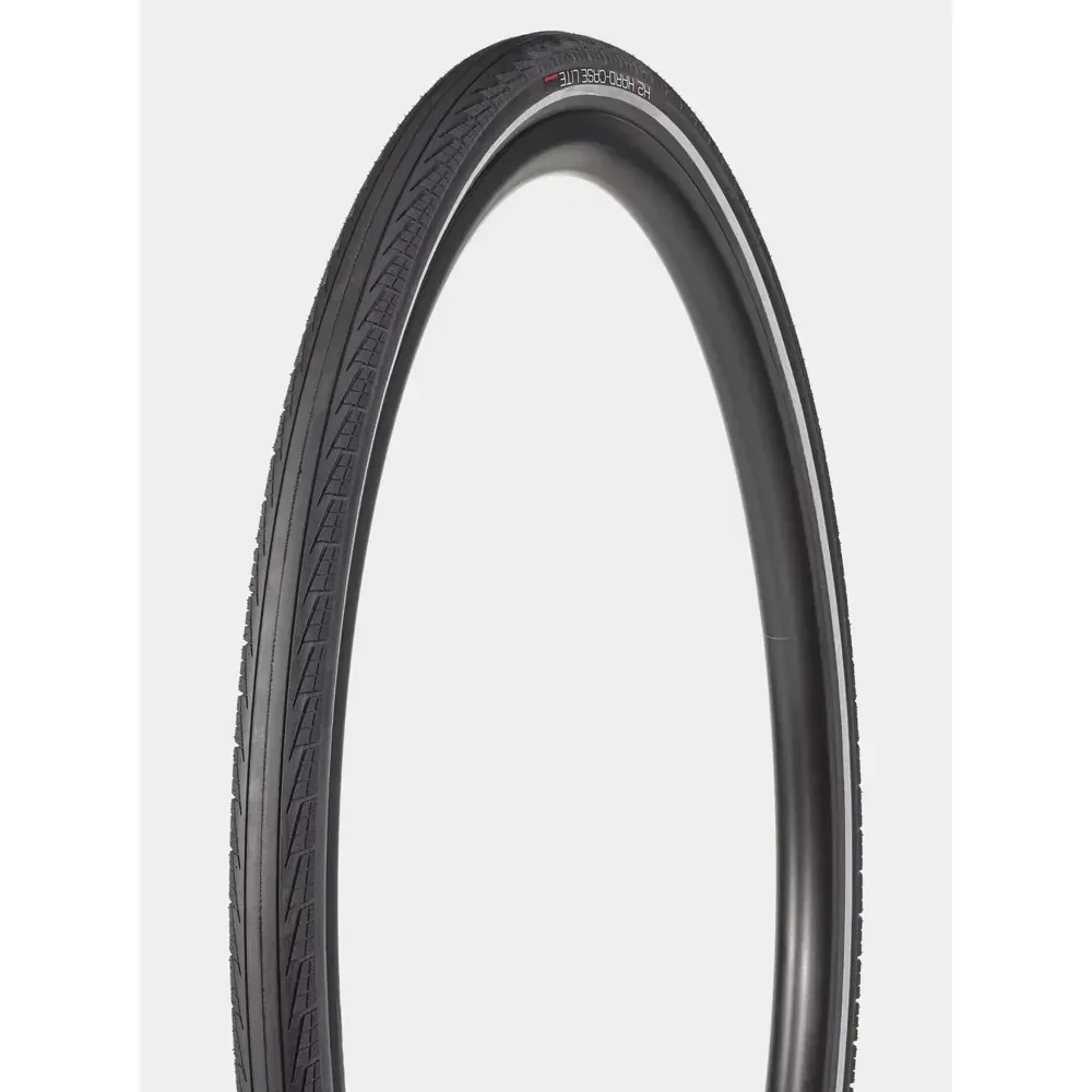 Bontrager H2 Hard Case Lite 700c Hybrid Tyre Black/Reflective - Image 1