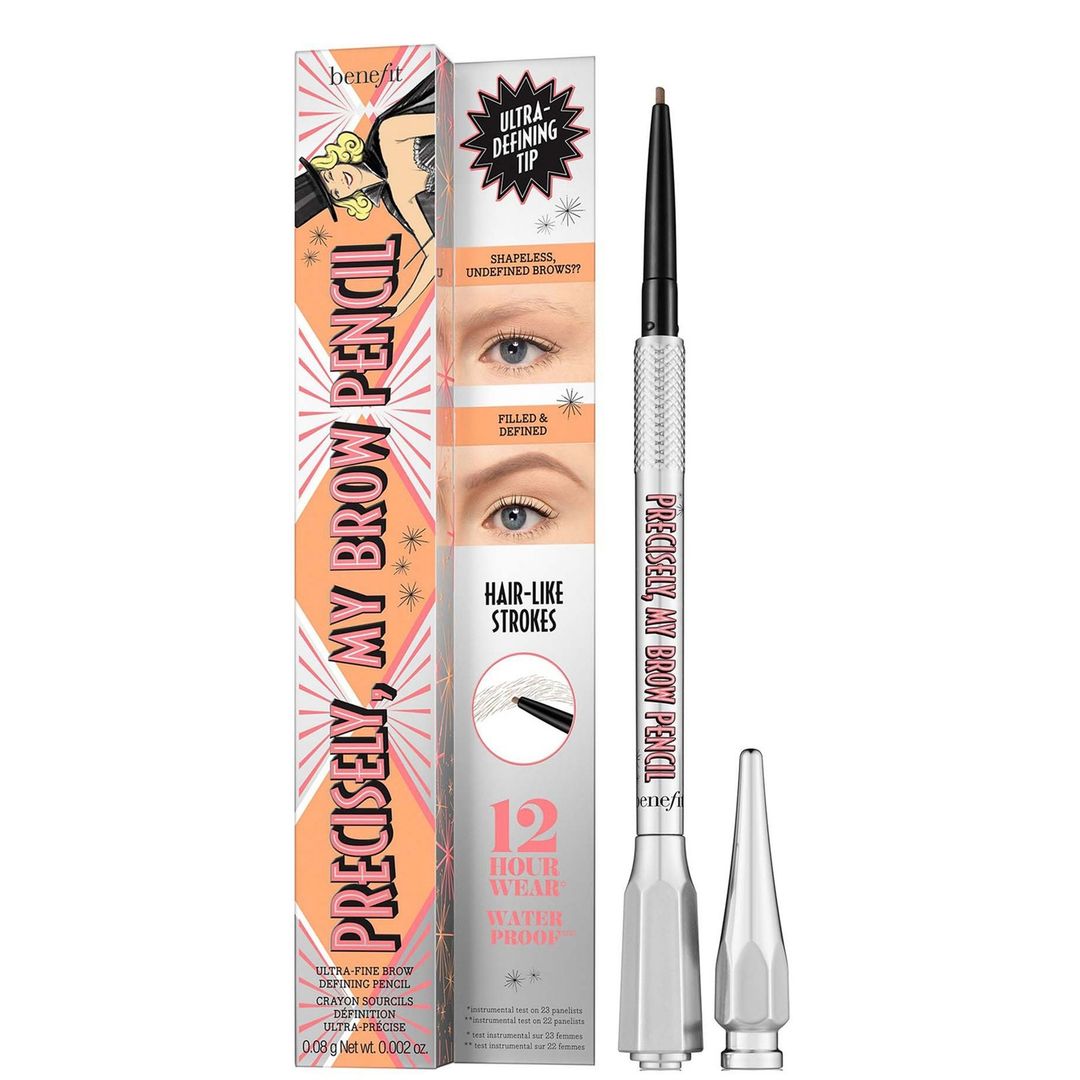 benefit Precisely, My Brow Pencil 1.5mm Tip Ultra-Fine Eyebrow Pencil (Various Shades) - 4.5 Neutral Deep Brown - Image 1