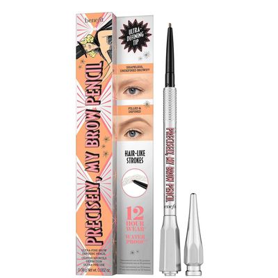benefit Precisely, My Brow Pencil 1.5mm Tip Ultra-Fine Eyebrow Pencil (Various Shades) - 3.75 Warm Medium Brown