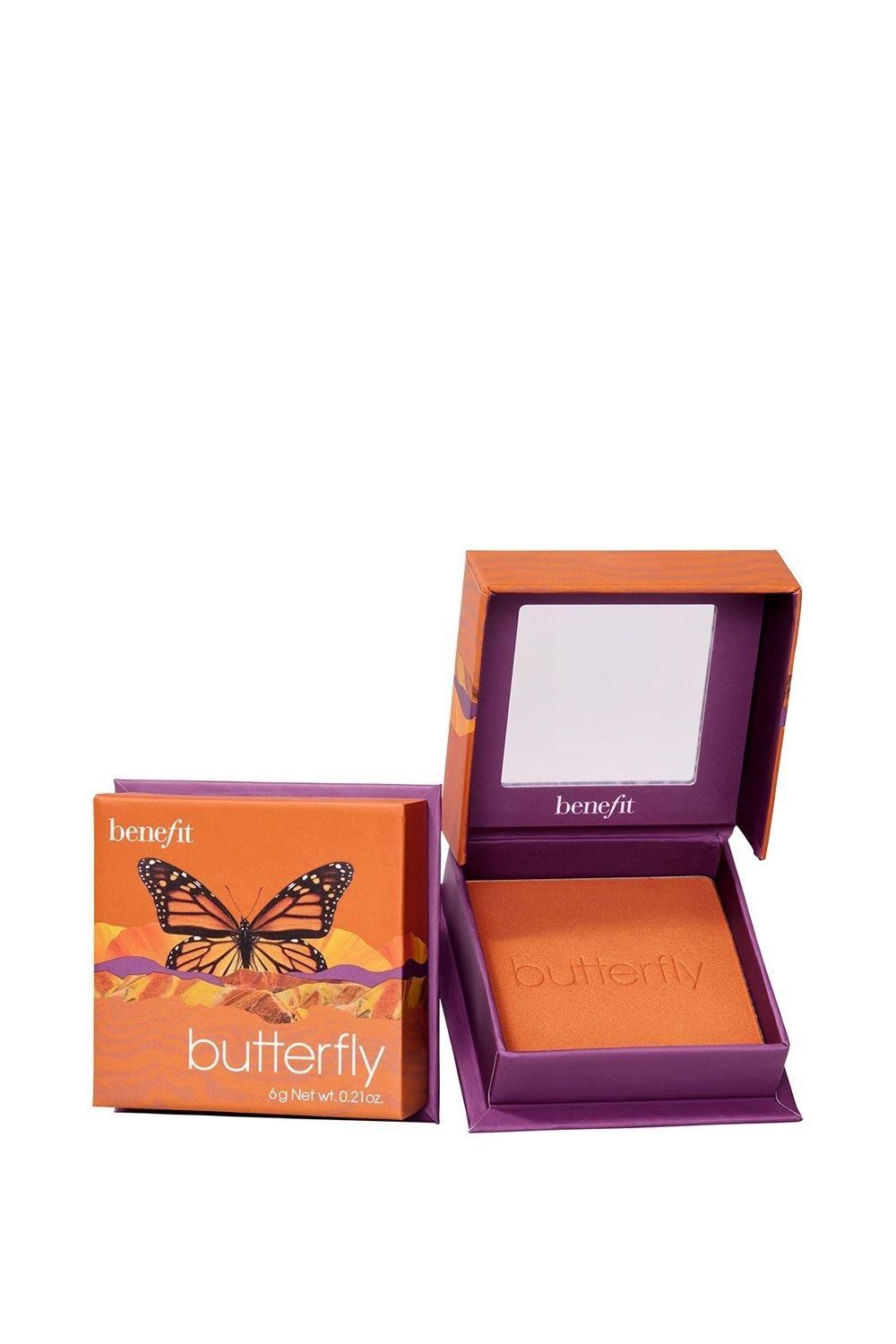 Benefit Women's Wanderful World Blushes Golden Orange Powder Blusher in Butterfly - Image 1