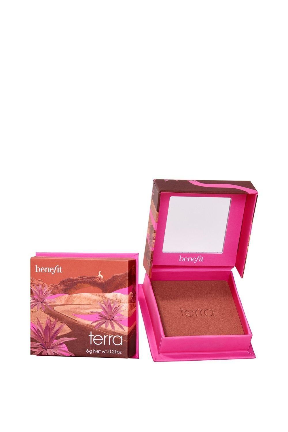 Benefit Women's Wanderful World Blushes Terra Golden Brick-Red Powder Blusher - Image 1