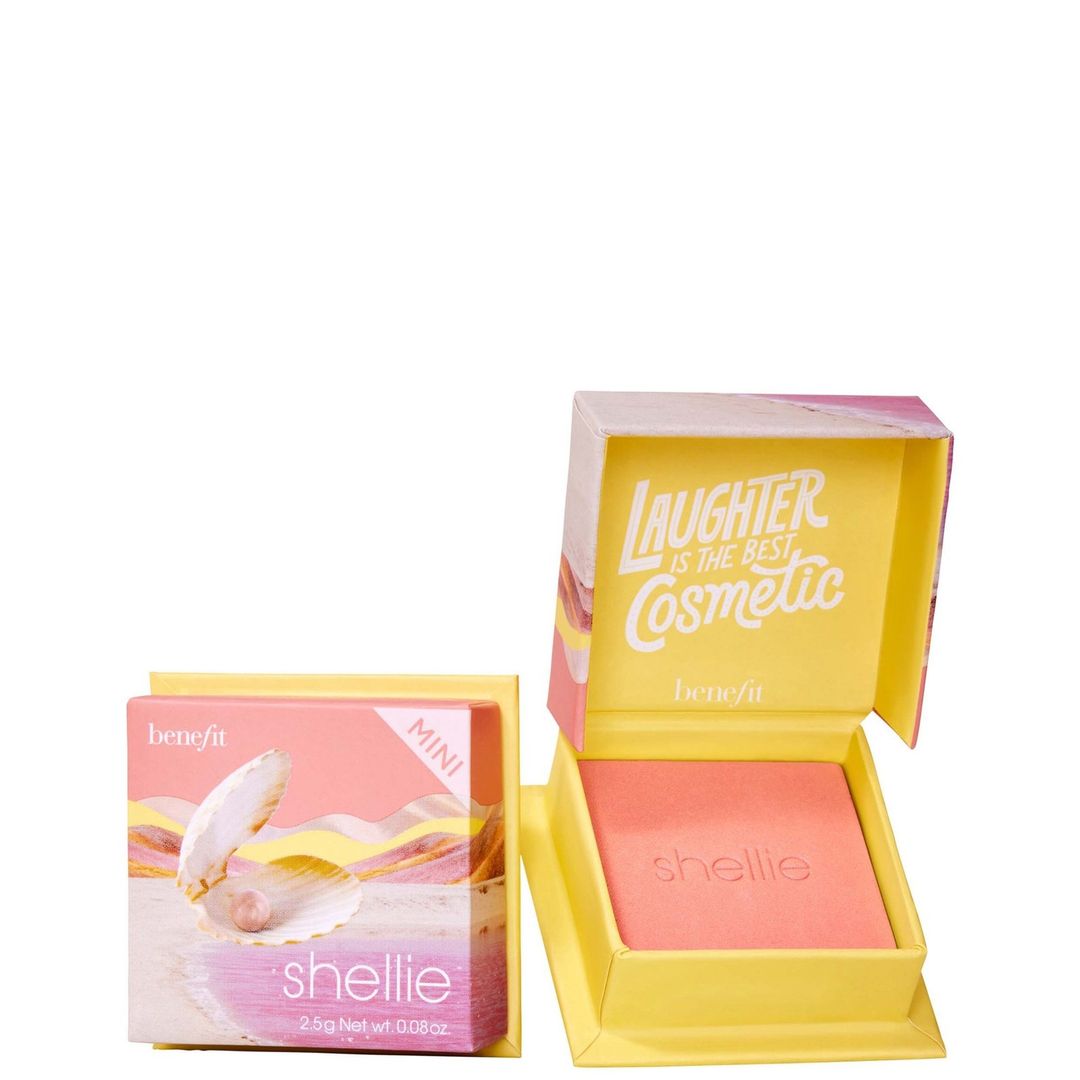 benefit Shellie Medium Pink Blush Powder Mini 2.5g - Image 1