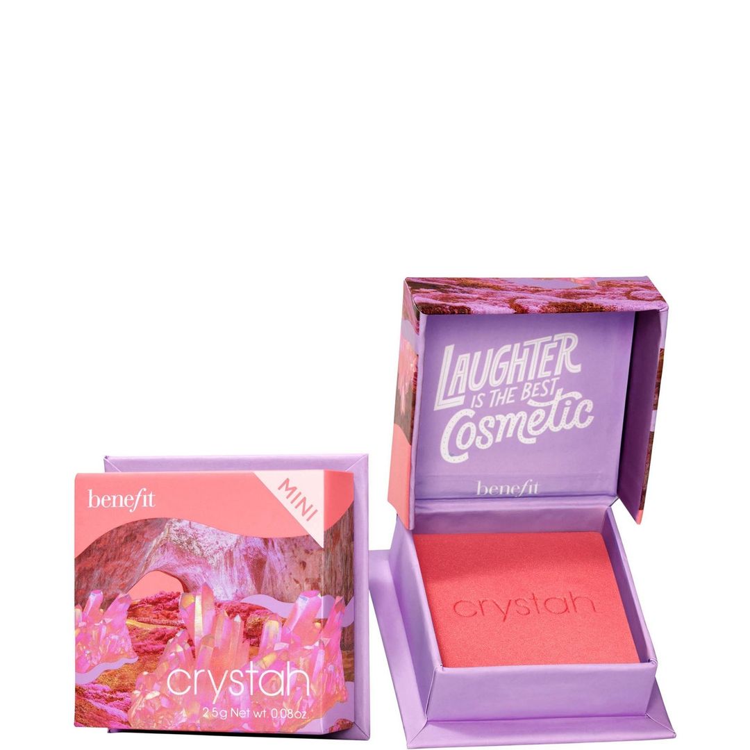 benefit Crystah Strawberry Pink Blush Powder Mini 2.5g - Image 1