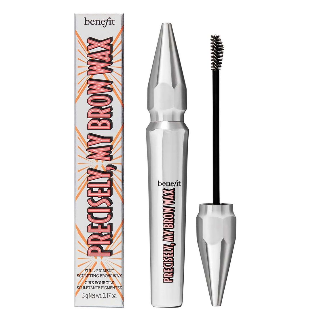 benefit Precisely My Brow Full Pigment Sculpting Brow Wax 5g (Various Shades) - 4 Warm Deep Brown - Image 1