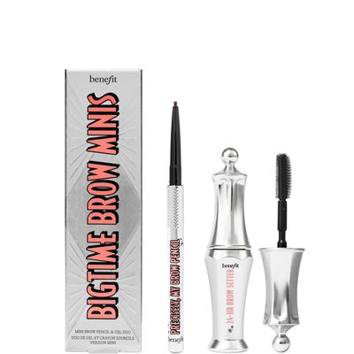 benefit Bigtime Brow Minis - Precisely, My Brow Pencil and Gel Setter Duo (Various Shades) - Warm Deep Brown