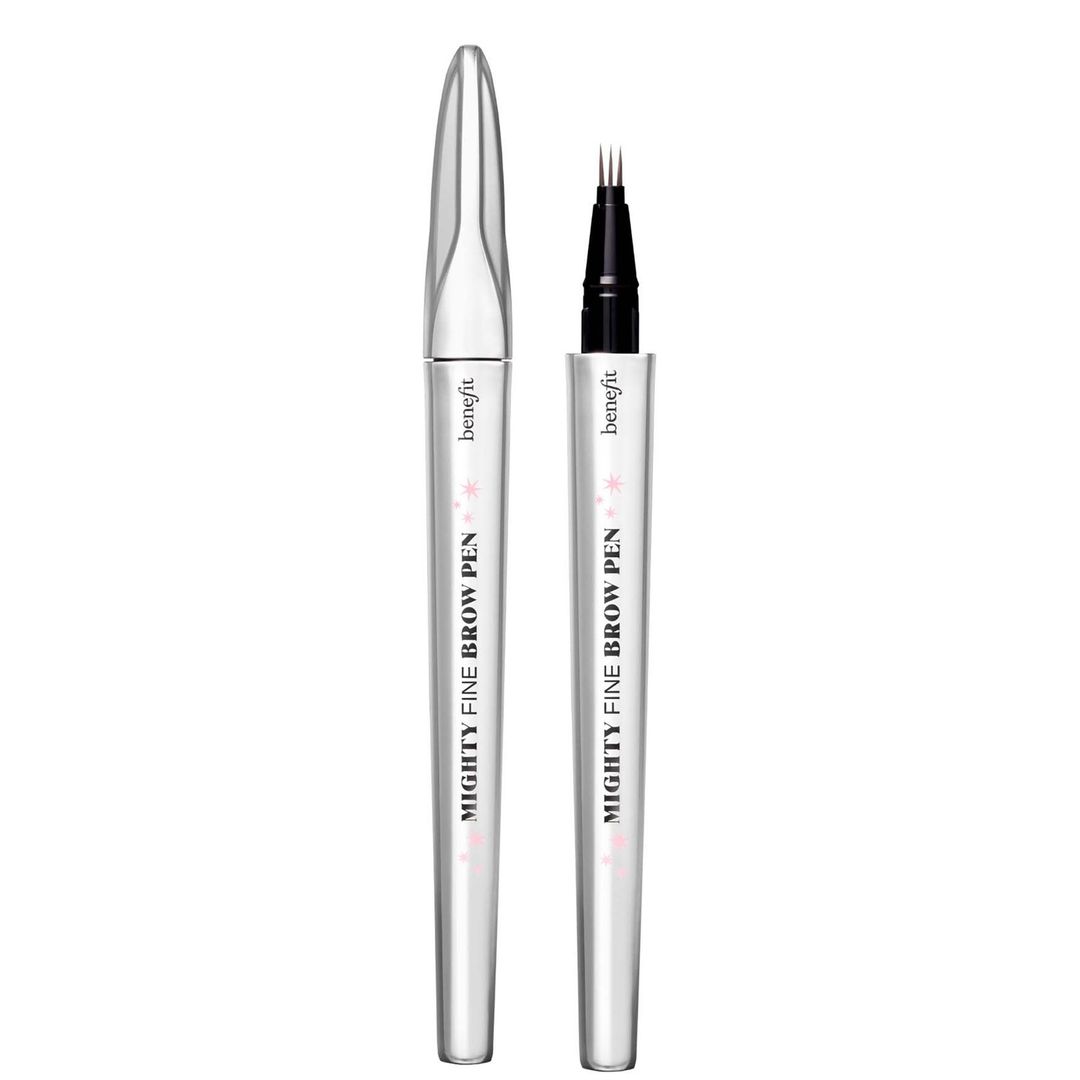 benefit Mighty Fine Brow Superfine Triple Tip Pen 0.5ml (Various Shades) - 3.5 Neutral Medium Brown - Image 1