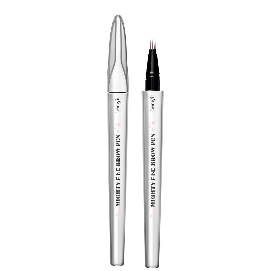 benefit Mighty Fine Brow Superfine Triple Tip Pen 0.5ml (Various Shades) - 3.75 Warm Medium Brown - Image 1