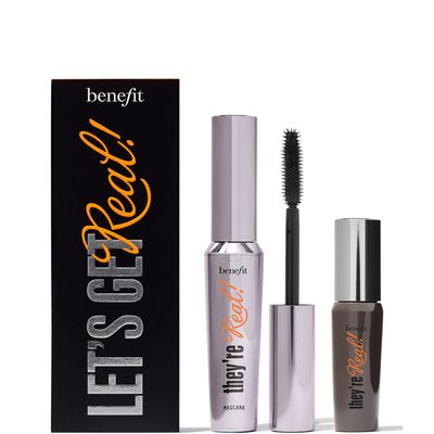 benefit Let's Get Real They're Real! Full Size and Mini Mascara Duo (Worth £42)