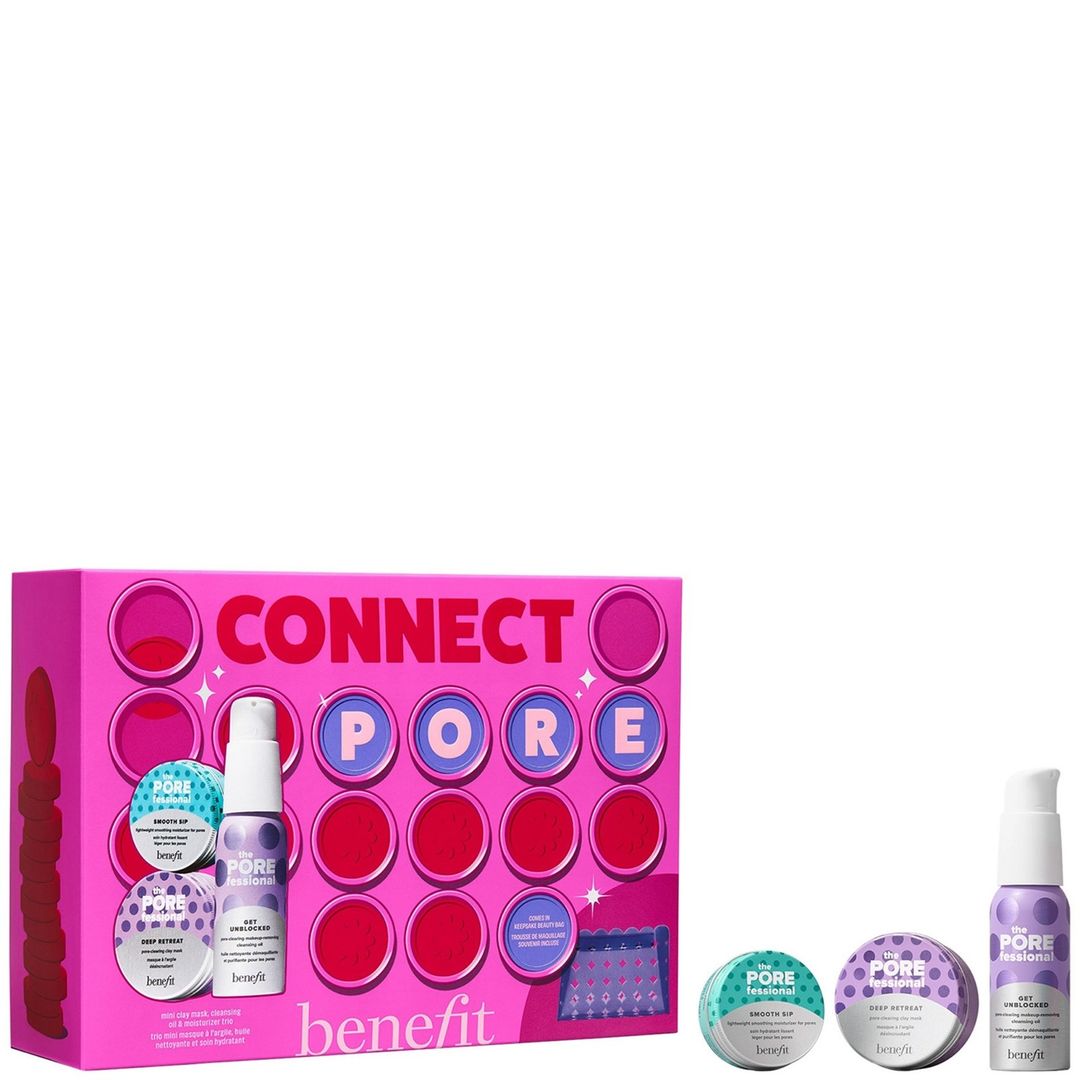 benefit Connect PORE Porefessional Skin Care Gift Set, with Limited Edition Beauty Bag (Worth £52) - Image 1