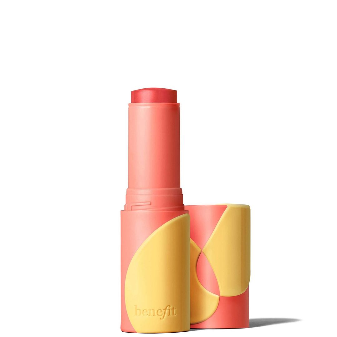 benefit Juice Stick Hydrating Dewy Gel Blush Stick (Various Shades) - Shellie Warm Seashell-Pink - Image 1
