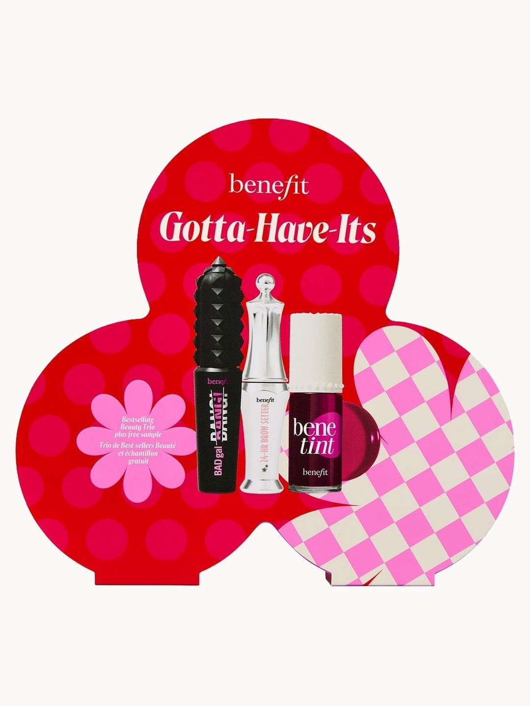 benefit Gotta Have Its Mascara, Brow Gel and Lip & Cheek Tint Best Sellers Gift Set - Image 1