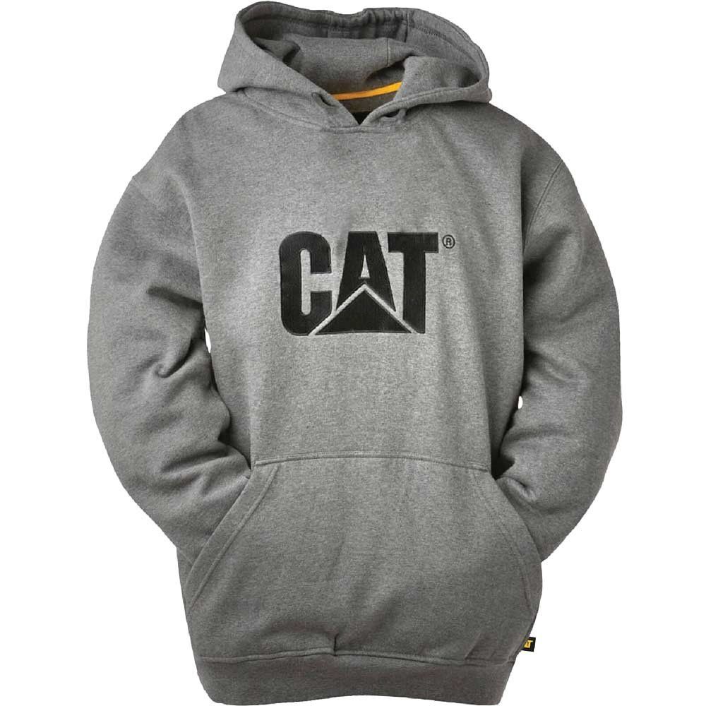 Caterpillar Mens Trademark Jumper Grey M - Image 1