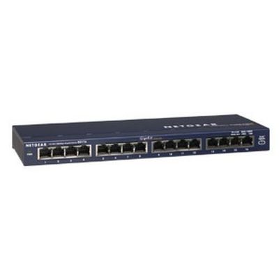 NETGEAR ProSafe 16 Port Gigabit Desktop Switch Unmanaged Gigabit Ether