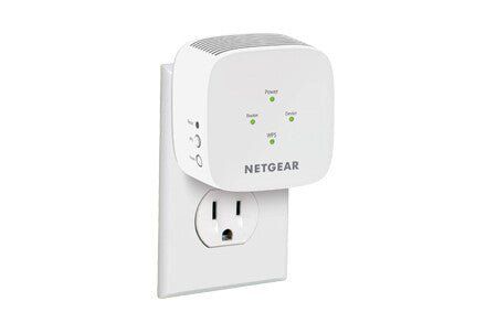 NETGEAR EX6110-100UKS WiFi Range Extender - AC 1200, Dual-band, White