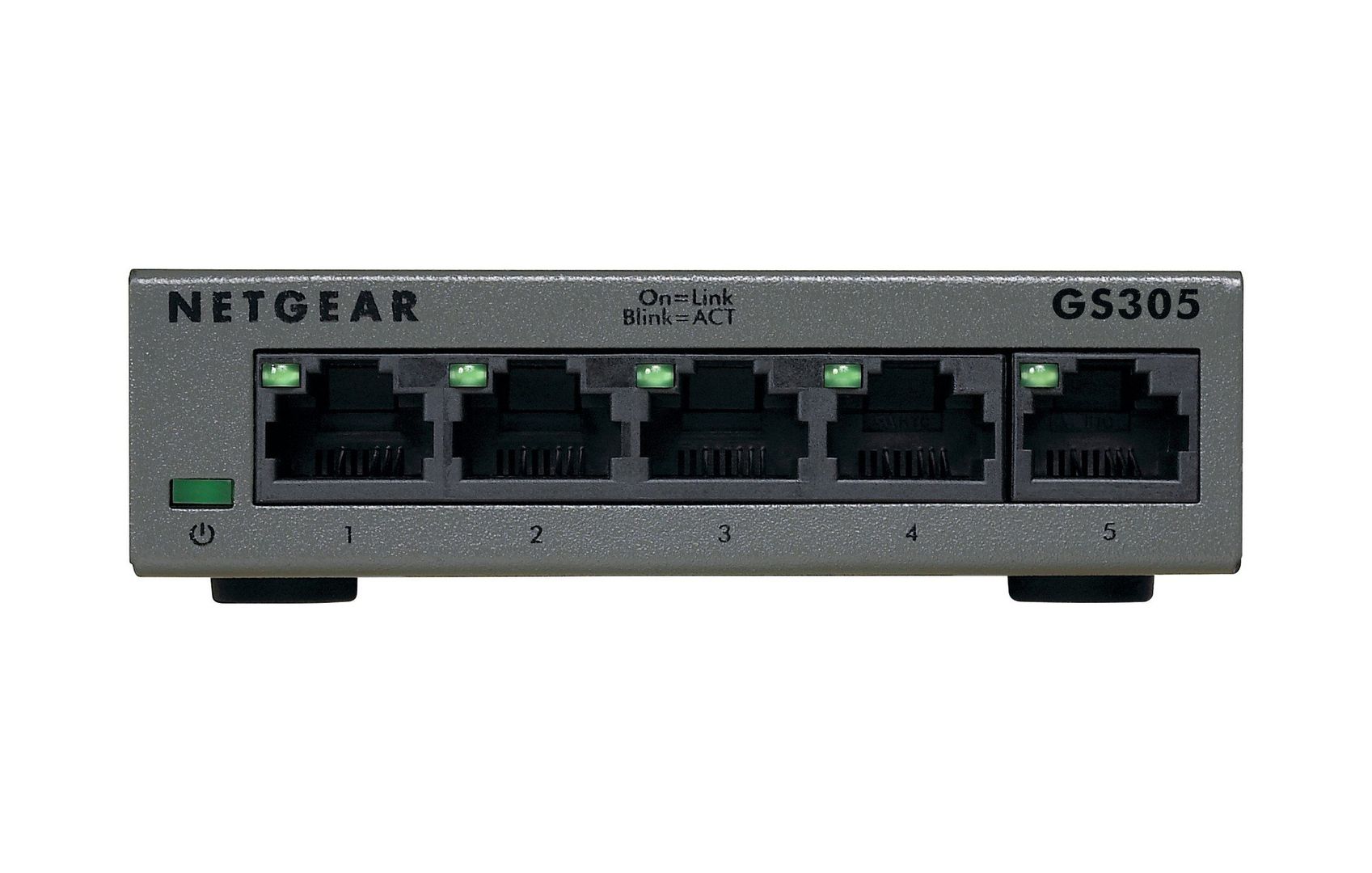 NETGEAR SOHO Unmanaged Gigabit Ethernet (10/100/1000) Black - Image 1
