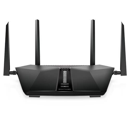 NETGEAR Nighthawk AX5400 wireless router Gigabit Ethernet Dual-band (2.4 GHz / 5 GHz) Black - Image 1