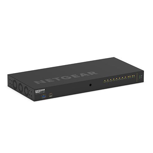 NETGEAR M4250-10G2XF-PoE+ Managed L2/L3 Gigabit Ethernet (10/100/1000) Power over Ethernet (PoE) 1U Black - Image 1
