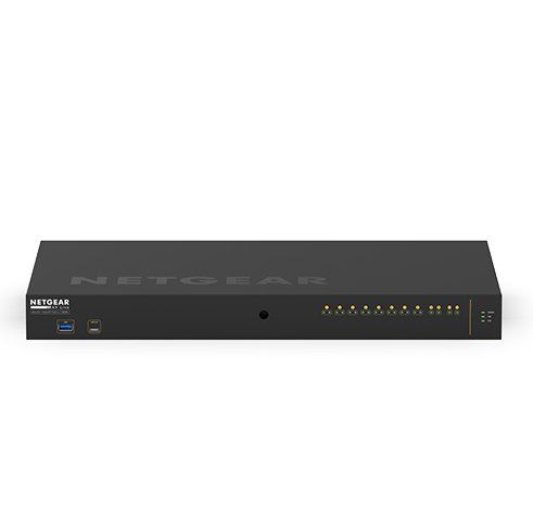 NETGEAR M4250-10G2XF-PoE++ Managed L2/L3 Gigabit Ethernet (10/100/1000) Power over Ethernet (PoE) 1U Black - Image 1