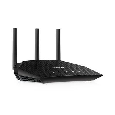 NETGEAR Nighthawk 4-Stream AX1800 WiFi 6 Router (RAX10) wireless router Gigabit Ethernet Dual-band (2.4 GHz / 5 GHz) Black