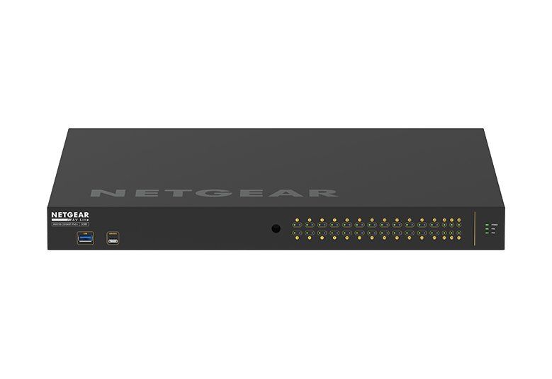 NETGEAR M4250-26G4XF-PoE+ Managed L2/L3 Gigabit Ethernet (10/100/1000) Power over Ethernet (PoE) 1U Black - Image 1