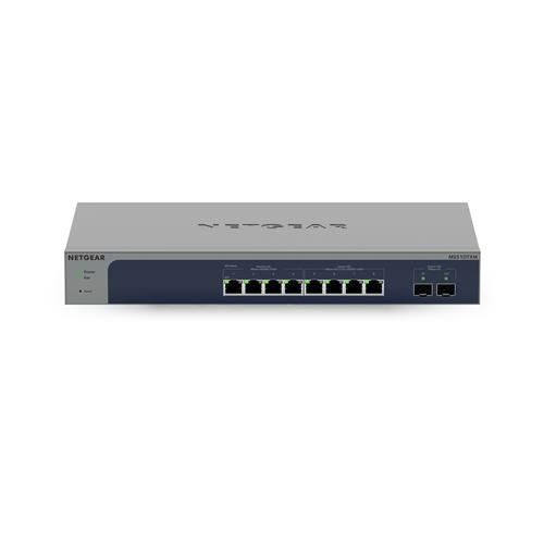 NETGEAR 8-Port Multi-Gigabit/10g Ethernet Smart Managed Pro Switch with 2 SFP+ Ports (MS510TXM) - Image 1