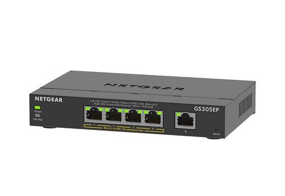 NETGEAR GS305EP Managed L3 Gigabit Ethernet (10/100/1000) Power over E