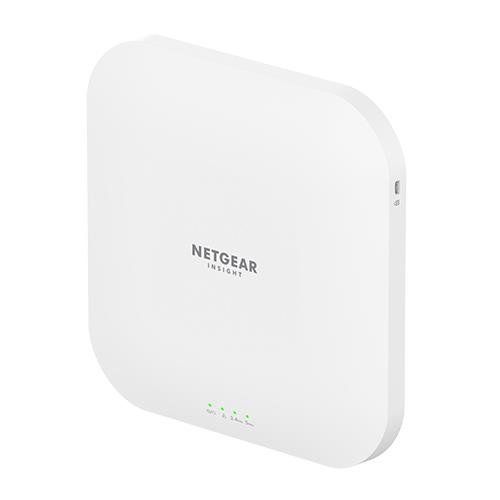 NETGEAR Insight Cloud Managed WiFi 6 AX3600 Dual Band Access Point (WAX620) 3600 Mbit/s White Power over Ethernet (PoE) - Image 1