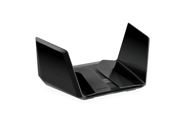 NETGEAR Nighthawk RAXE500 wireless router Gigabit Ethernet Tri-band (2.4 GHz / 5 GHz / 6 GHz) Black - Image 1