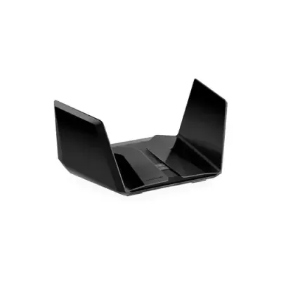 NETGEAR Nighthawk RAXE500 wireless router Gigabit Ethernet Tri-band (2.4 GHz / 5 GHz / 6 GHz) Black - Thumbnail 3