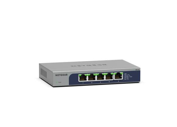 NETGEAR MS105-100EUS network switch Unmanaged 2.5G Ethernet (100/1000/2500) Power over Ethernet (PoE) 1U - Image 1