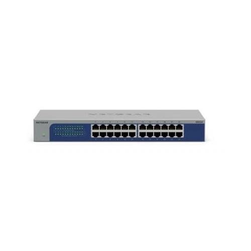 NETGEAR GS524-300EUS network switch Unmanaged Gigabit Ethernet (10/100/1000) Grey - Image 1