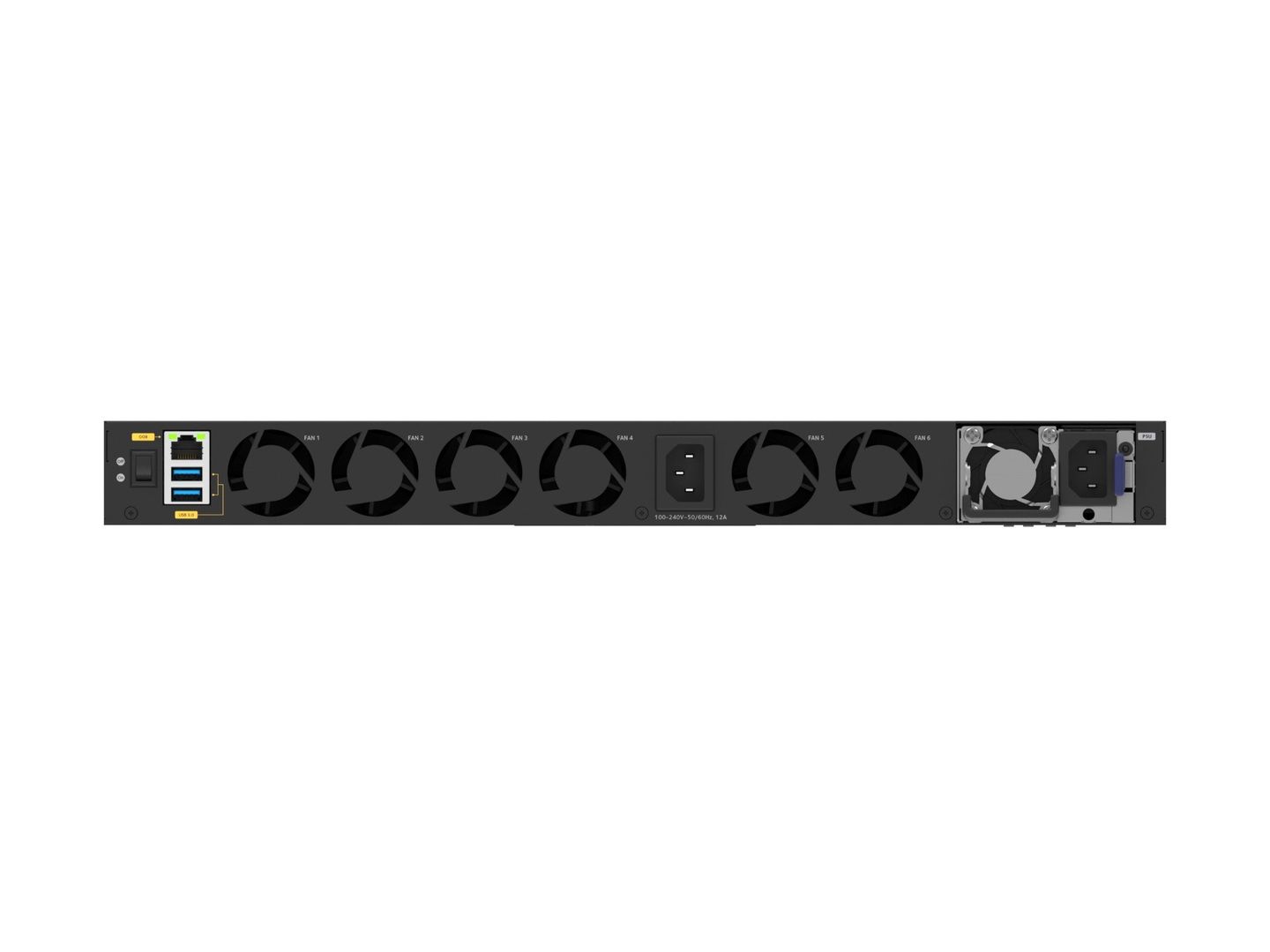 NETGEAR M4350-40X4C Managed L3 10G Ethernet (100/1000/10000) Power over Ethernet (PoE) 1U Black - Image 1