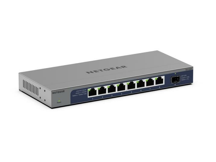 NETGEAR GS108X Unmanaged L2 Gigabit Ethernet (10/100/1000) Grey - Image 1