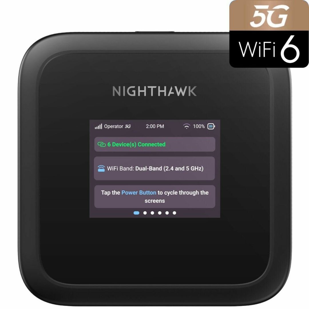 NETGEAR M3 wireless router Dual-band (2.4 GHz / 5 GHz) Black - Image 1
