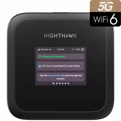 NETGEAR M3 wireless router Dual-band (2.4 GHz / 5 GHz) Black - Thumbnail 3